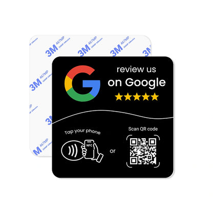Smart NFC Google Review Card – Tap to Review