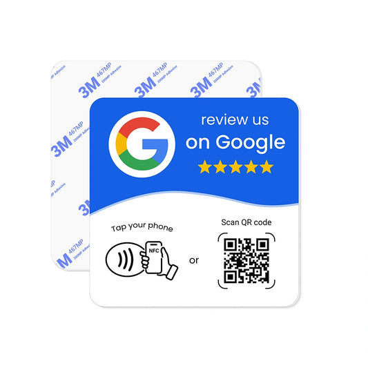Smart NFC Google Review Card – Tap to Review
