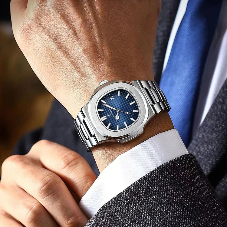 Experience Luxury with Our Waterproof Quartz Men&