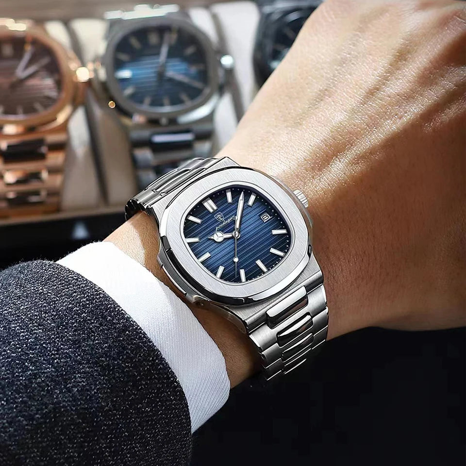 Experience Luxury with Our Waterproof Quartz Men&