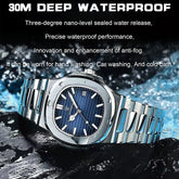 Experience Luxury with Our Waterproof Quartz Men&