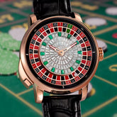 Design New NH35A Mechanical Watches Men Push Button Turn Russian Roulette Game Sapphire Mirror Diamond Dial Men&